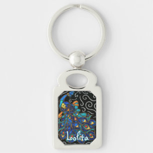 Chaveiro Pássaro Pêssego Pêssego Quimico Personalizado