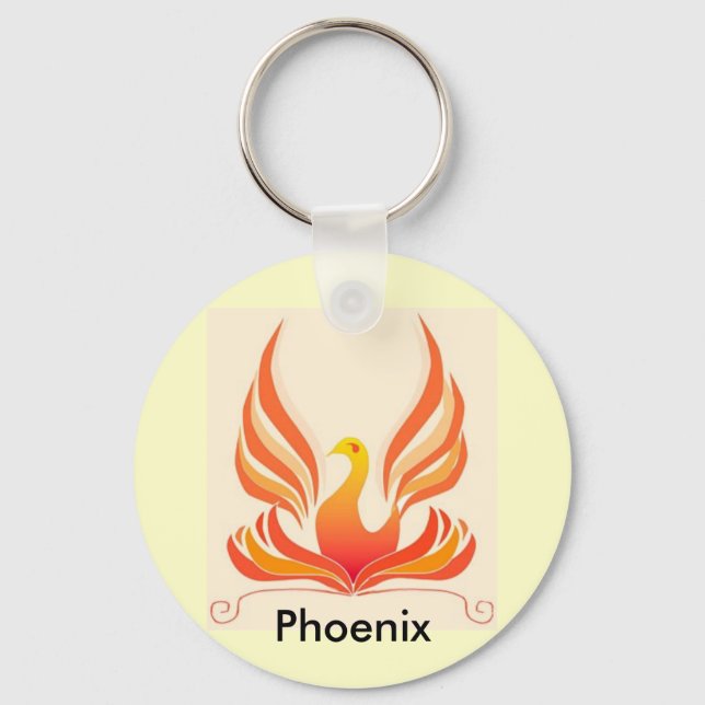 Chaveiro Pássaro Phoenix (Frente)