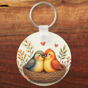Chaveiro Pássaros do Amor