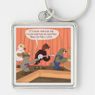Chaveiro Pássaros Do Concurso Prey Talon