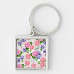 Chaveiro Pássaros e flores