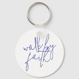 Chaveiro Passear por Faith Stylistic Blue
