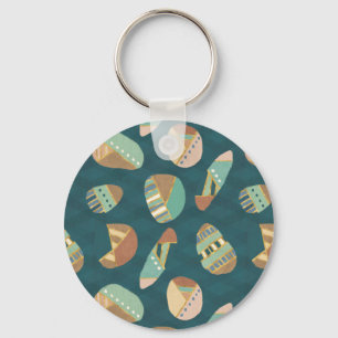 Chaveiro Passo Geo Externo   Padrão Azul