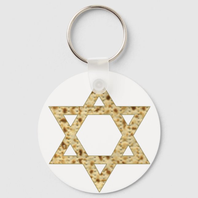 Chaveiro Passover Matzoh Star de David (Frente)
