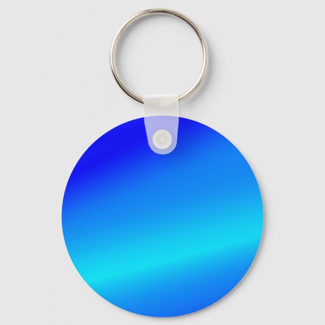 Chaveiro Pastel abstrato de cor azul-ópera ombre (Frente)