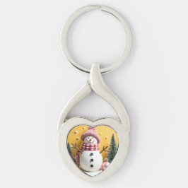 Chaveiro Pastel Christmas - Metal Keychain
