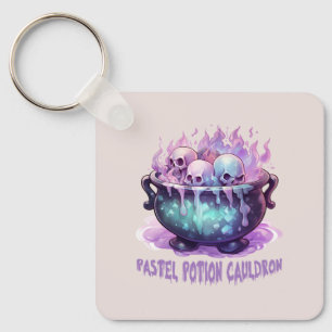 Chaveiro Pastel Potion Cauldron