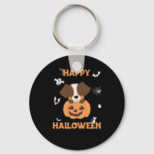 Chaveiro Pastor Australiano Em Pumpkin Cute Happy