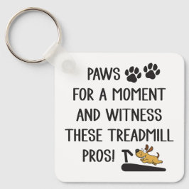 Chaveiro Patas e Testemunhas Estes Prós de Esteira