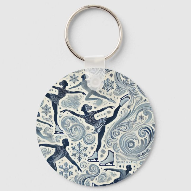 Chaveiro patinação artística (Frente)