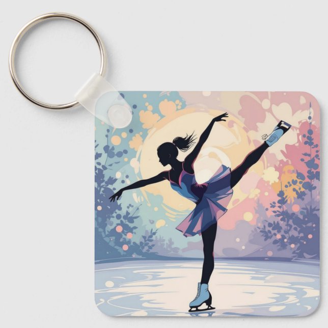 Chaveiro Patinação artística (Frente)