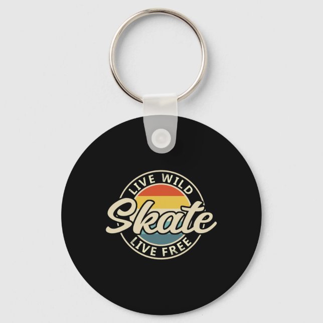 Chaveiro Patinar Vintage 80s 90s Retro 1  (Frente)
