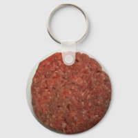 Patinho de hambúrguer crua