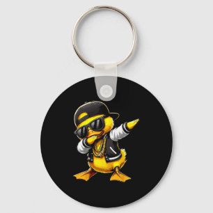 Chaveiro Pato Dabbing Engraçado Pato De Borracha Com Pulmõe