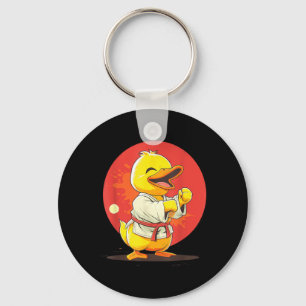 Chaveiro Pato de Borracha de Kickboxing Karatê Jiu-Jitsu MM