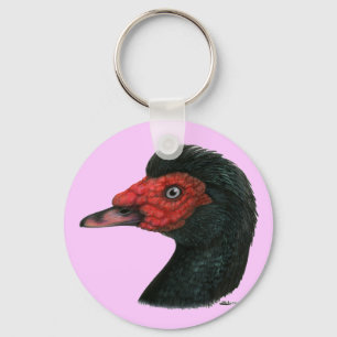 Chaveiro Pato: Muscovy Head