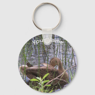 Chaveiro Pato Preening nos Leeds