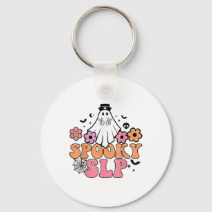 Chaveiro Patologista Cute Ghost da Linguagem de Slp Spooky