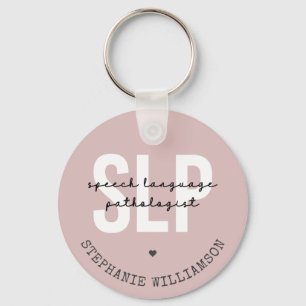 Chaveiro Patologista de fala SLP Terapêutica de fala