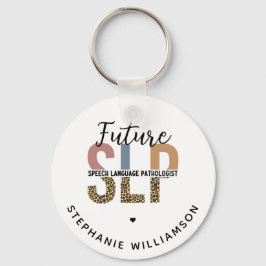 Chaveiro Patologista Leopard de Discurso SLP Futuro Persona