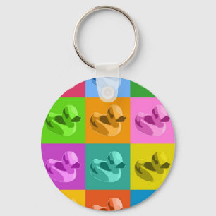 Chaveiro Patos de borracha