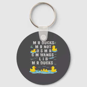 Chaveiro Patos M R Ducks M R Não O S M R Cm Wangs Lib M R D