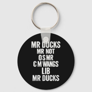 Chaveiro Patos M R Ducks M R Não O S M R Cm Wangs Lib M R P