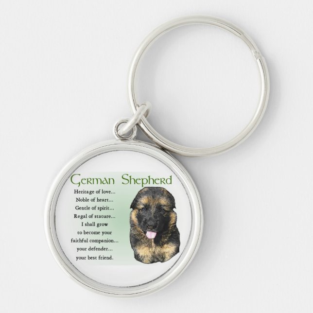 Chaveiro Patrimônio german shepherd do Amor (Frente)