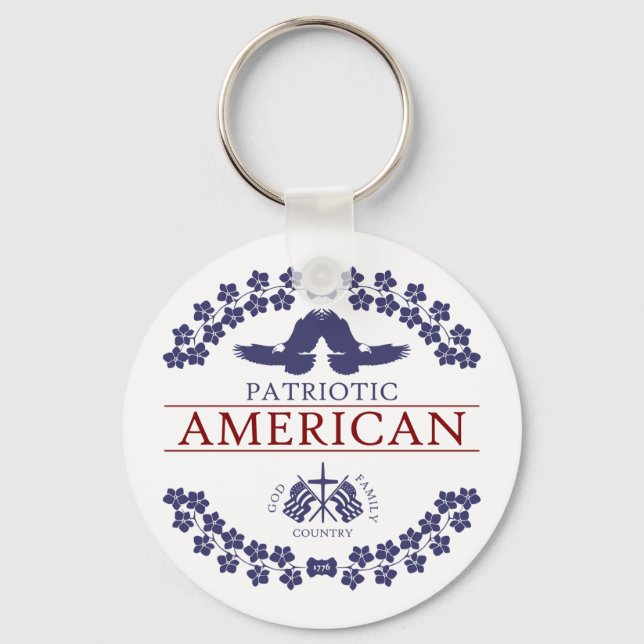 Chaveiro PATRIOT Americano (Frente)