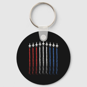 Chaveiro Patriota da Independência da Bandeira Americana no
