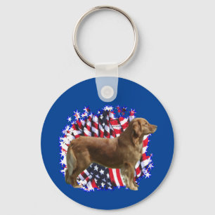Chaveiro Patriota do ouro Retriever