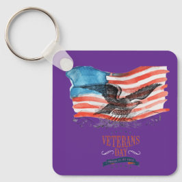 Chaveiro patriotas lembraram roxo imperial