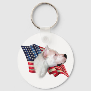 Chaveiro Patriotic Dogo Argentino