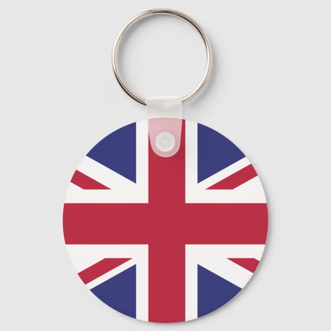 Chaveiro Patriotic United Kingdom Flag (Frente)