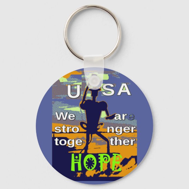 Chaveiro Patriotic USA Hope Graphic (Frente)
