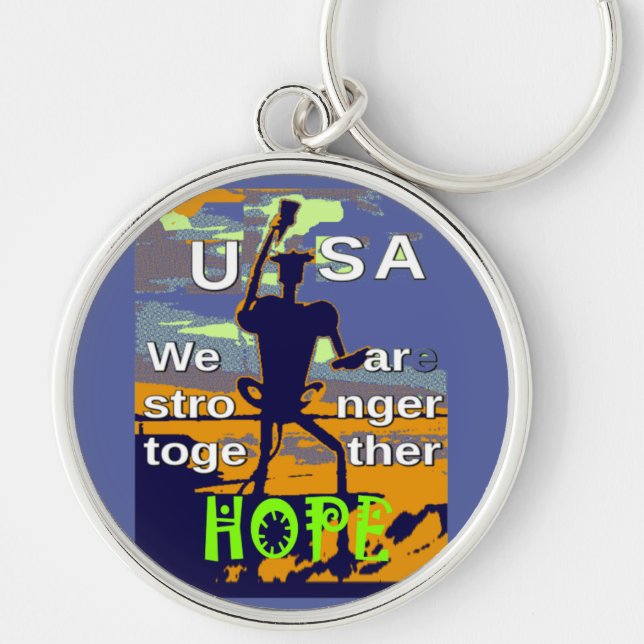 Chaveiro Patriotic USA Hope Graphic (Frente)