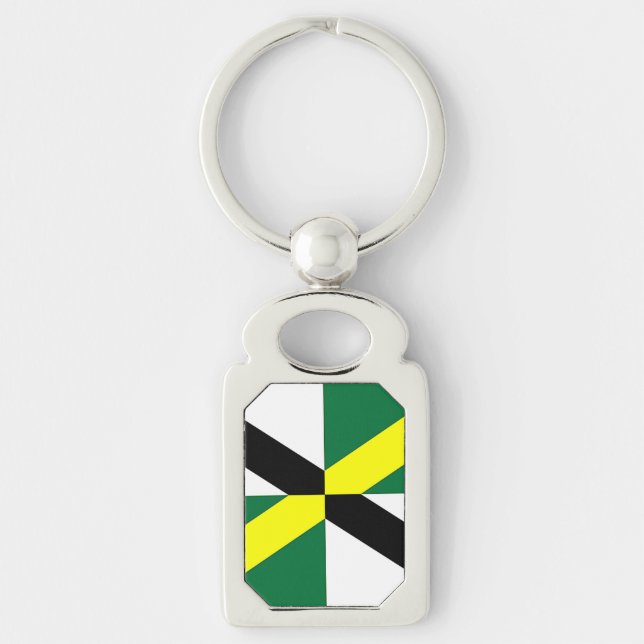 Chaveiro Patriótico com Bandeira de Monterey (Frente)