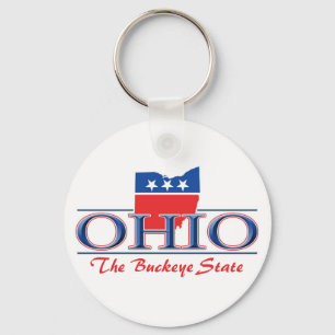 Chaveiro patriótico de Ohio