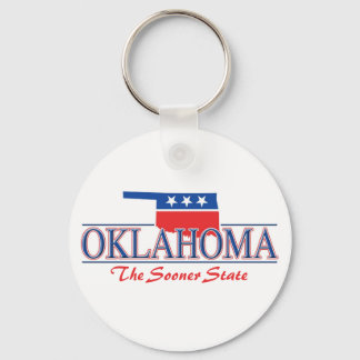 Chaveiro Patriótico de Oklahoma