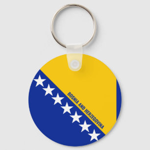 Chaveiro Patriótico encantador da Bósnia-Herzegovina