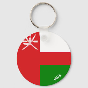 Chaveiro Patriótico encantador de Oman Flag