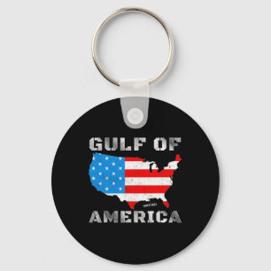 Chaveiro Patriótico Oficial Da América Do Golfo Pro-Trump D