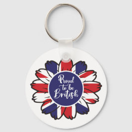Chaveiro Patriótico Orgulho de Ser Britânico