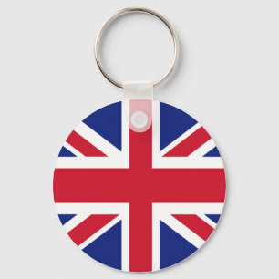 Chaveiro Patriótico União Britânica Jack Flag