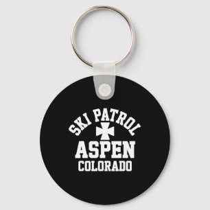 Chaveiro Patrulha de Esqui Aspen Colorado Esqui e Snowboard
