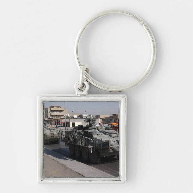 Chaveiro patrulhamento de soldados (Frente)