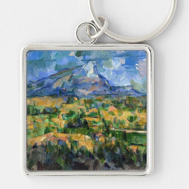 Chaveiro Paul Cezanne - Mont Sainte-Victoire (Frente)