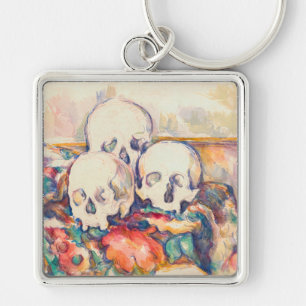 Chaveiro Paul Cezanne - Os Três Crânios Aquarela