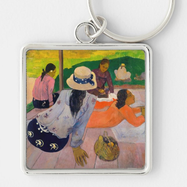 Chaveiro Paul Gauguin - A Sesta (Frente)
