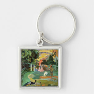 Chaveiro Paul Gauguin Matamoe ou Paisagem com Peacocks
